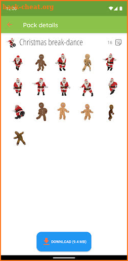 Christmas Stickers & GIF (WAStickerApps) screenshot