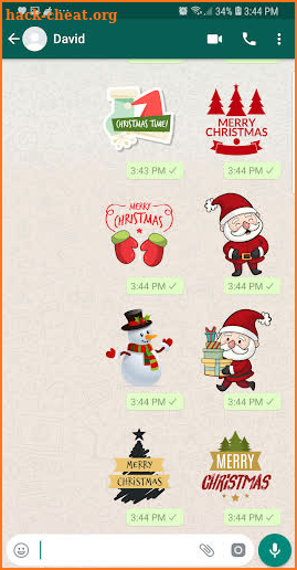 Christmas Stickers for WhatsApp screenshot