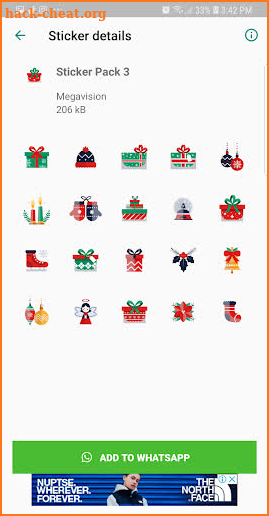 Christmas Stickers for WhatsApp screenshot