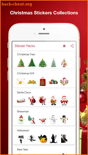 Christmas Stickers for Whatsapp 20 - WAStickerApps screenshot