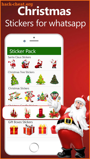 Christmas Stickers For WhatsApp Stickers 2019 🎄 screenshot
