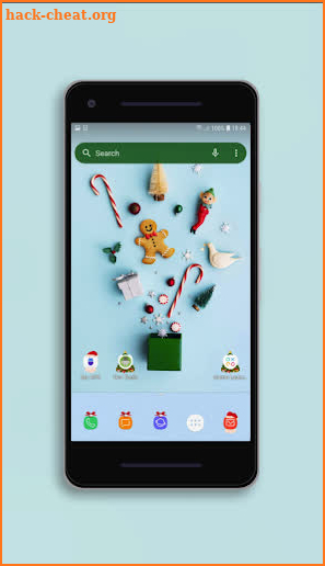 Christmas Theme - Wallpapers & Icons screenshot