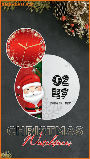 Christmas Theme Watch Face screenshot