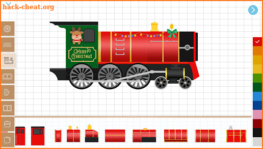 Christmas Train Game For Kids screenshot