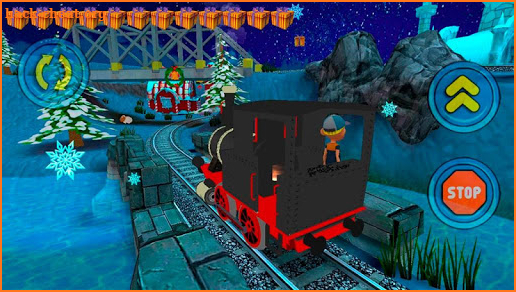 Christmas Train Simulator screenshot