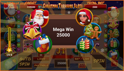 christmas treasure slots screenshot