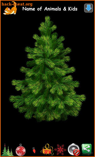 Christmas tree decoration screenshot
