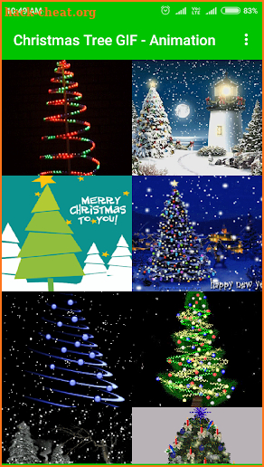 Christmas Tree GIF - Animation screenshot