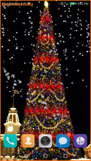 Christmas Tree Live Wallpaper screenshot