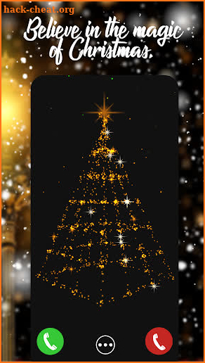 Christmas Tree Live Wallpaper Free screenshot
