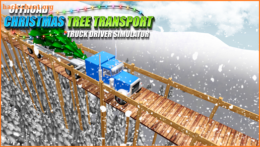 Christmas Tree Transport Truck Driver Simulator screenshot