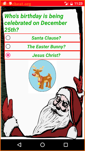 Christmas Trivia Game screenshot