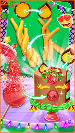 Christmas Unicorn Cake - Sweet Desserts Food screenshot