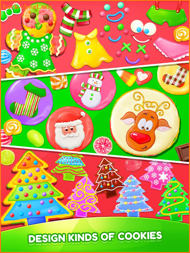 Christmas Unicorn Cookies & Gingerbread Maker Game screenshot