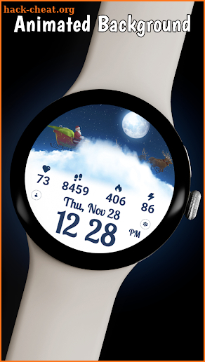 Christmas Vibes Watch Face screenshot