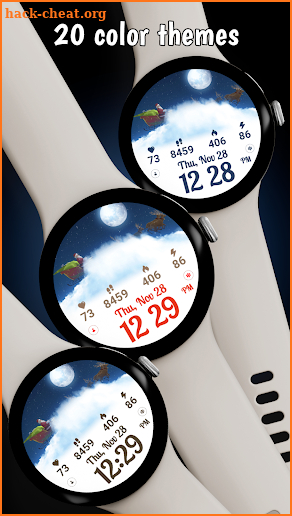 Christmas Vibes Watch Face screenshot