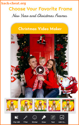 Christmas Video Maker - Xmas Slideshow screenshot
