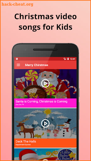 Christmas video Songs for kids, adults & everyone screenshot