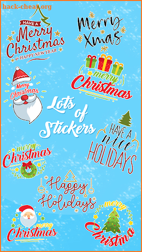 Christmas WAStickerApps - Stickers for WhatsApp screenshot