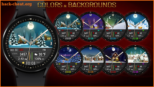 Christmas Watch Face 2 screenshot