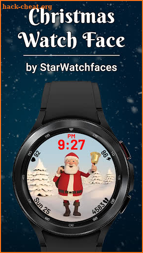 Christmas Watch Face screenshot