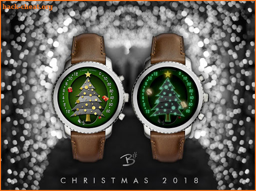 Christmas Watch Face for WearOS / Samsung watches screenshot