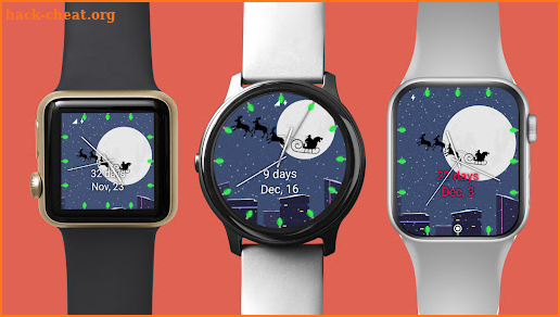 Christmas watch face - Wear OS screenshot