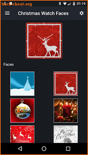 Christmas Watch Faces screenshot