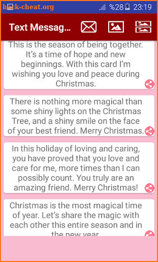 Christmas Wishes and Messages screenshot