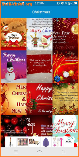 Christmas Wishes Messages SMS 2018 screenshot