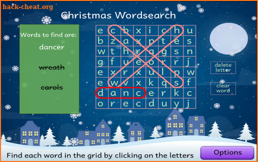 Christmas Wordsearch screenshot