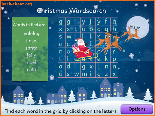 Christmas Wordsearch screenshot