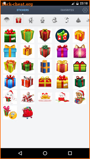 Christmas Xmas Stickers screenshot