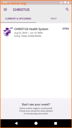 CHRISTUS Health screenshot