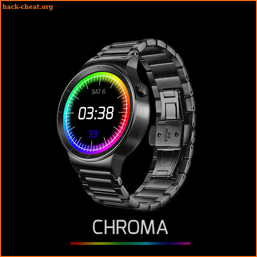 Chroma Watch face screenshot