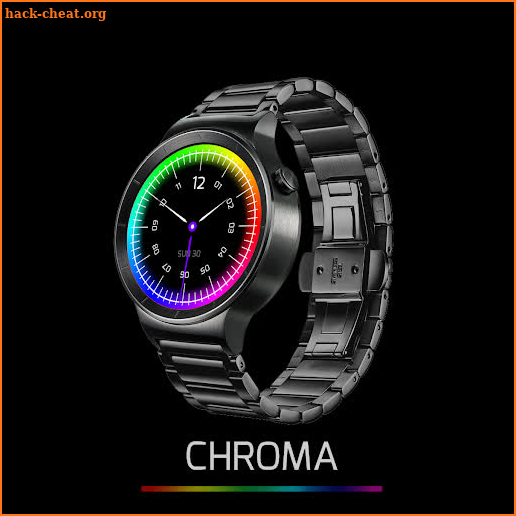 Chroma Watch face screenshot