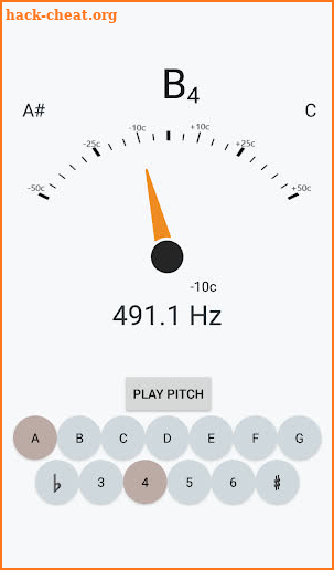 Chromatic Tuner and Tone Maker screenshot