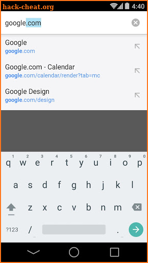 Chrome Dev screenshot