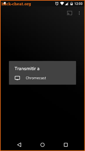 Chromecast Control screenshot