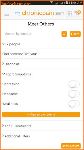 Chronic Pain Support screenshot
