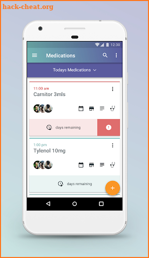 Chronically Simple Healthcare App screenshot