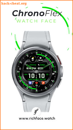 ChronoFlex Watch Face screenshot