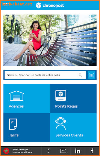 Chronopost Maroc screenshot