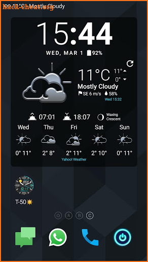 Chronus: Chrome HD Weather Icons screenshot