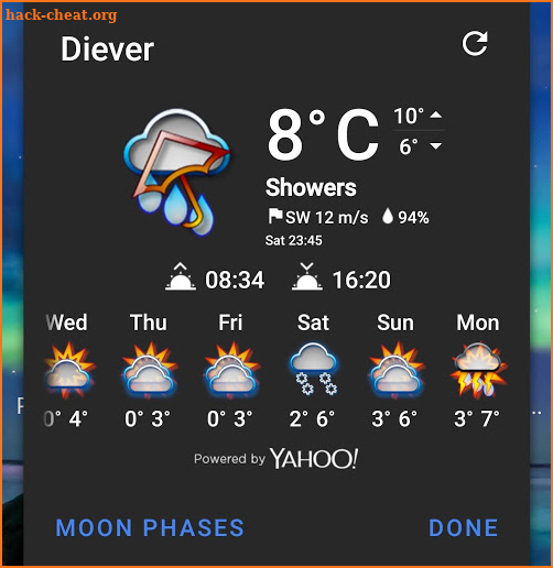 Chronus: Magical Weather Icons screenshot