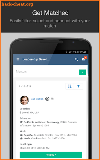 Chronus - Mobile Mentoring screenshot