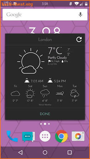 Chronus: Sheern Weather Icons screenshot