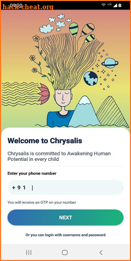 Chrysalis Home screenshot