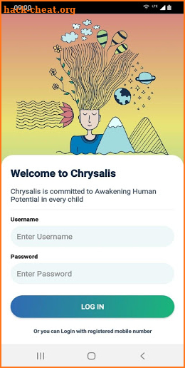 Chrysalis Home screenshot