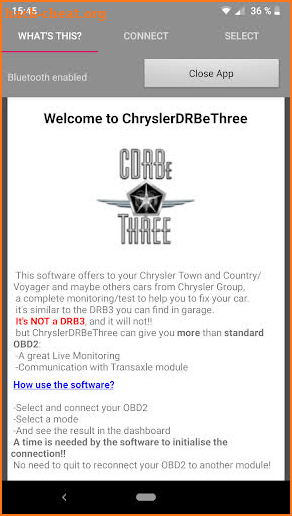 ChryslerDRBeThree screenshot